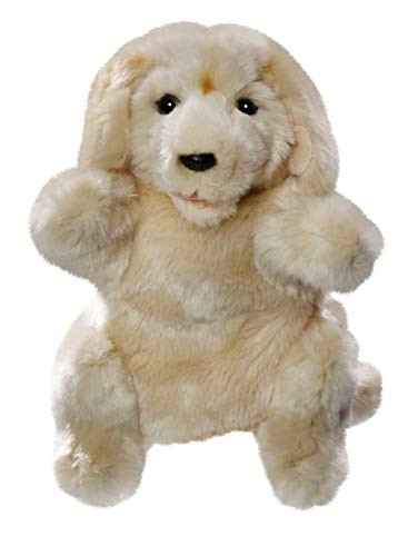 Carl Dick Labrador Dog Hand Puppet, 11 inches, 28cm, Plush Toy, Soft Toy, Stuffed Animal 3438
