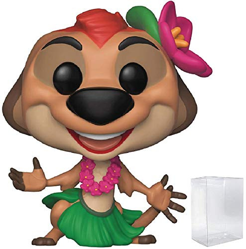 Funko Disney: The Lion King - Luau Timon Pop! Vinyl Figure (Includes Compatible Pop Box Protector Case)