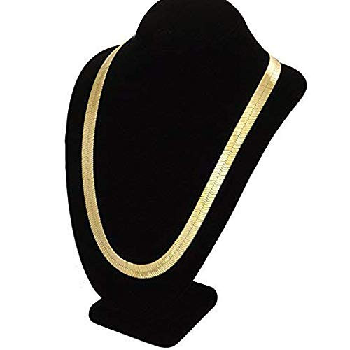 IFIX Cross 18K Faux Gold Herringbone 