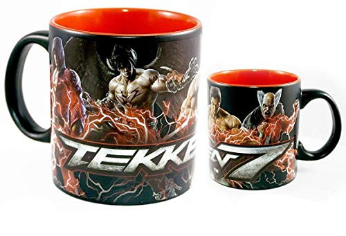 Tekken 7 Jin-Kazuya-Heihachi 20oz Ceramic Coffee Mug