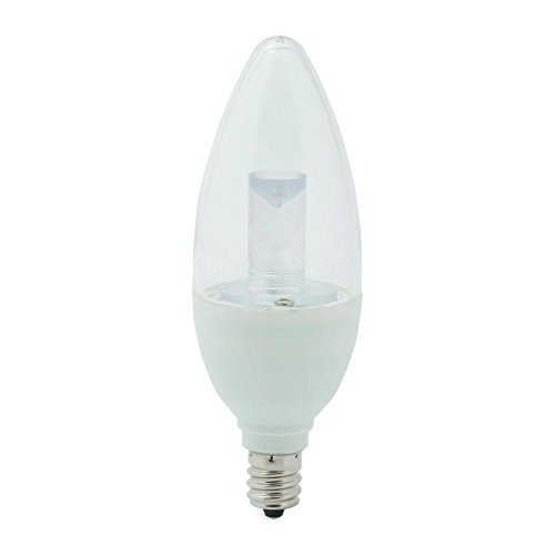 EcoSmart 40W Equivalent Soft White -2700K- B11 Clear Blunt Tip Decorative LED Light Bulb