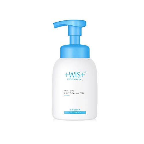 WIS Gentle Foaming Face Wash for Oily and Sensitive Skin- Anti-Acne Foaming Facial Cleanser for Men and Women Helps Oil Control Remove Dirt and Makeup Residue Moisturize Skin-7.04 Fl Oz Mothers Day Gift