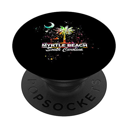 South Carolina Myrtle Beach SC Flag Graphic Design PopSockets PopGrip- Swappable Grip for Phones and Tablets South Carolina Myrtle Beach SC Flag Graphic Design PopSockets PopGrip- Swappable Grip for Phones and Tablets