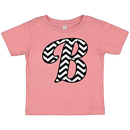 inktastic Chevron Monogram Letter B Baby T-Shirt 24 Months Mauve 1fc3d