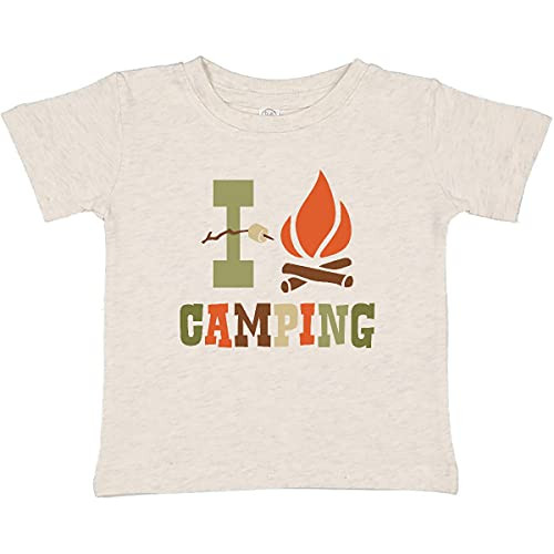 inktastic I Love Camping Baby T-Shirt 12 Months Retro Heather Natural 280a3