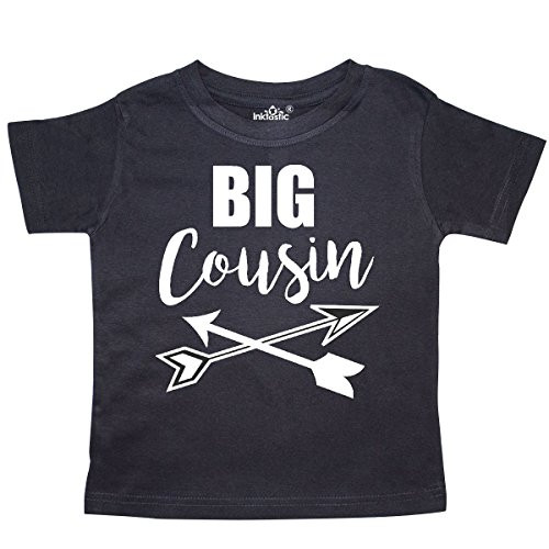 inktastic Big Cousin with Arrows Toddler T-Shirt 7 Black 2e08f