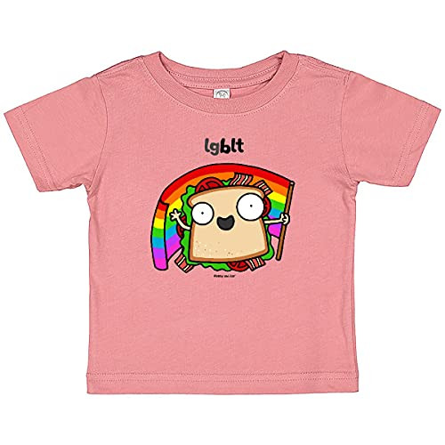 inktastic L.G.B.L.T Baby T-Shirt 6 Months Mauve - Flossy and Jim 32c97