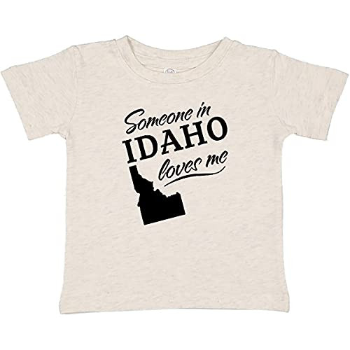 inktastic Someone in Idaho Baby T-Shirt 18 Months Retro Heather Natural 338b2