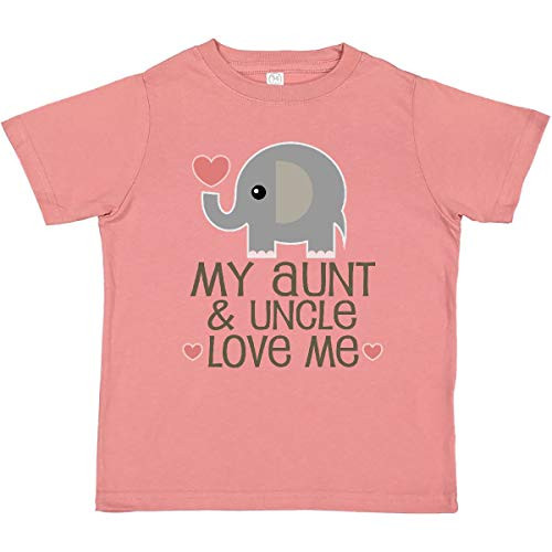 inktastic Aunt and Uncle Love Me Nephew Toddler T-Shirt 3T Mauve 33977 inktastic Aunt and Uncle Love Me Nephew Toddler T-Shirt 3T Mauve 33977
