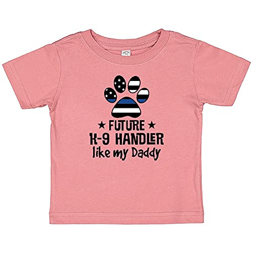 inktastic Future K-9 Police Dog Handler Like Baby T-Shirt 6 Months Mauve 36906 inktastic Future K-9 Police Dog Handler Like Baby T-Shirt 6 Months Mauve 36906