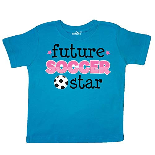 inktastic Future Soccer Star Girls Toddler T-Shirt 5-6 Turquoise Ed8c inktastic Future Soccer Star Girls Toddler T-Shirt 5-6 Turquoise Ed8c