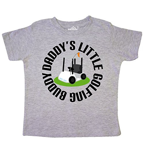 inktastic Daddys Little Golfing Buddy Toddler T-Shirt 3T Heather Grey 15425 inktastic Daddys Little Golfing Buddy Toddler T-Shirt 3T Heather Grey 15425
