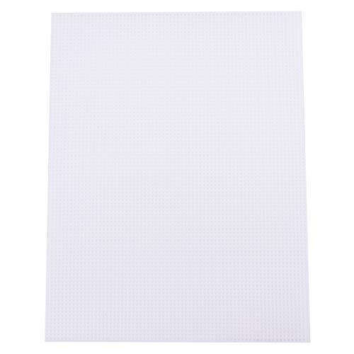 Tosnail 20 Pack 7 Count Clear Plastic Mesh Canvas Sheets for Embroidery Crafting - 10.5" x 13.5"