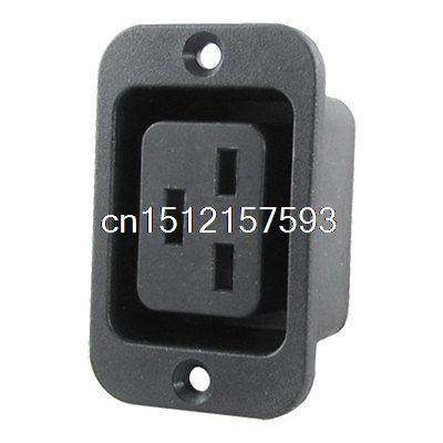 Lysee Screws - AC 250V 16A IEC 320 C19 Panel Mount Plug Connector Socket