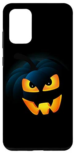 Galaxy S20 plus Jack O Lantern Dark Pumpkin Face Halloween Costume Case