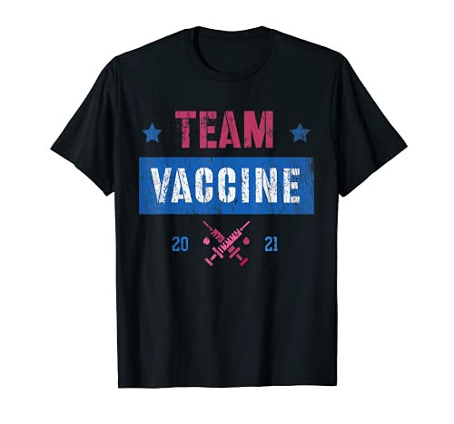 USA 2021 TEAM VACCINE I'm Fully Vaccinated Thanks Science T-Shirt