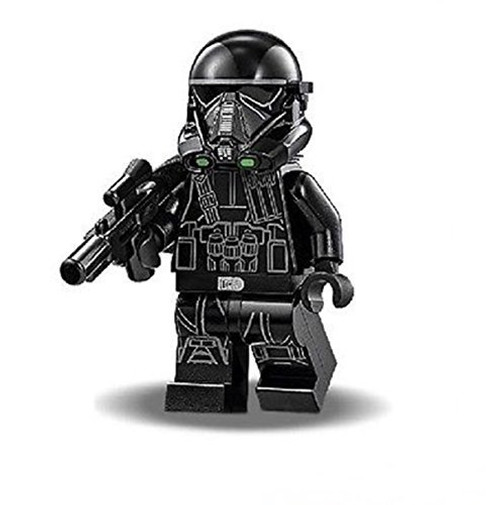 LEGO Star Wars: Rogue One - Death Trooper Minifigure with Pauldron and Blaster 2016 LEGO Star Wars: Rogue One - Death Trooper Minifigure with Pauldron and Blaster 2016