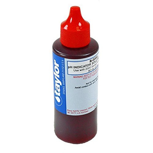 Taylor Technologies R-0004-C-12 2 Oz. Replacement Reagents Ph Indicator No. 4 -RMG4H4E54 E4R46T32525206