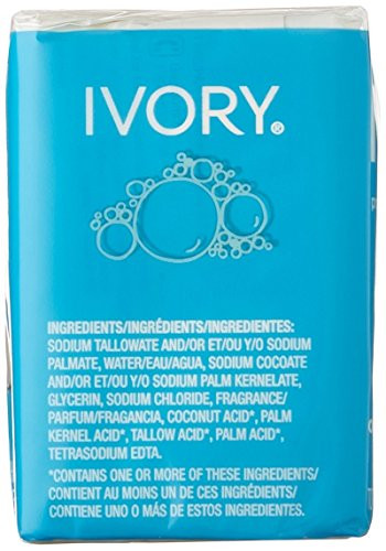Ivory Bar Soap 3.1 oz bars 3 ea -Pack of 7-