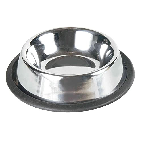 TRIXIE Stainless Steel Cat Bowl - 0.2 L-ø 11cm - Unbreakable
