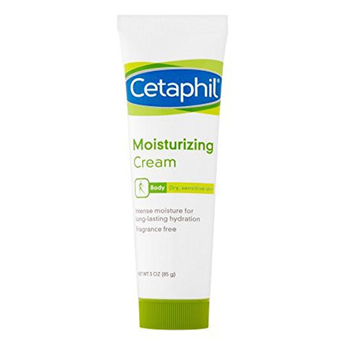 3 x Cetaphil Fragrance Free Moisturizing Cream 3 Oz. Tubes