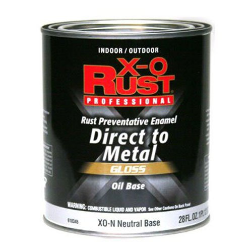 True Value XON-QT X-O Rust Neutral Base for Interior-Exterior Gloss Oil Base 28 fl oz