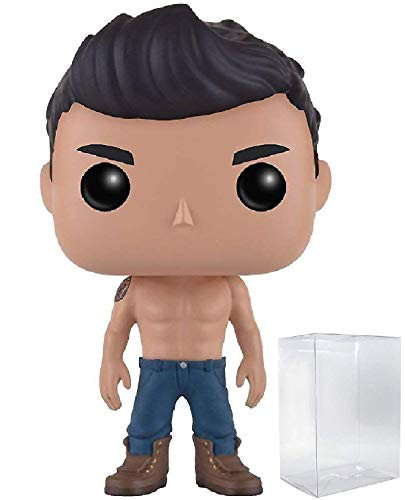 Funko Pop! Movies: Twilight Saga - Jacob Black (Shirtless) Vinyl Figure (Bundled with Pop BOX PROTECTOR CASE)