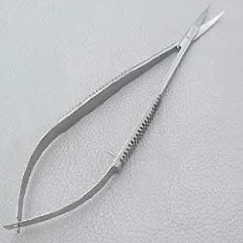 Premium O.R Grade CASTROVIEJO Micro Ophthalmic Scissors 3.5" Curved -DDP Quality-