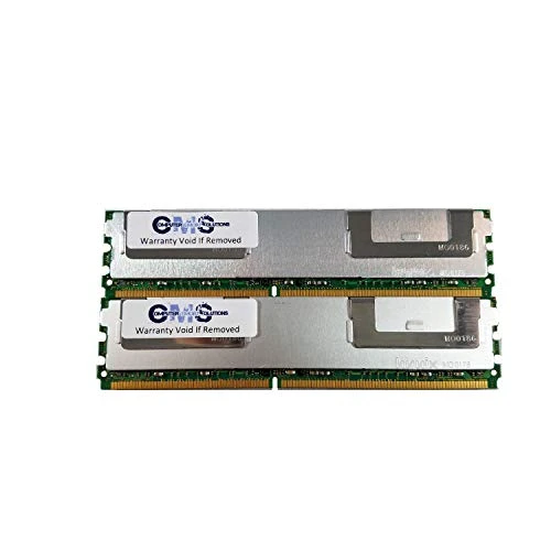 8GB -2X4GB- Memory Ram Compatible with Dell Poweredge 2900 Ddr2 Fully Buff for Server Only by CMS B54