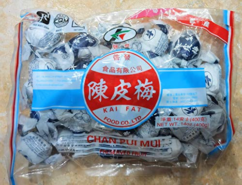 Chan Pui Mui Traditional Chinese Fruit Candy ??? -2 bags-