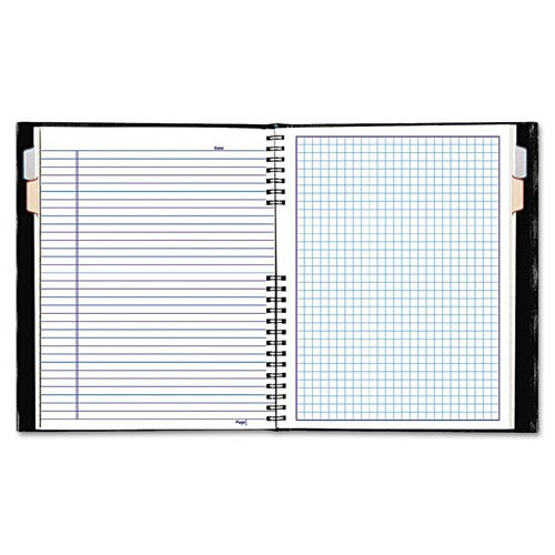 Blueline A44C81 Notepro Quadrille Ruled Notebook 9 1-4 X 7 1-4 White 96 Sheets