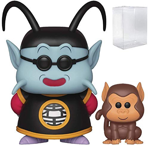 Funko Anime: Dragon Ball Z - King Kai & Bubbles Pop! Vinyl Figure (Includes Compatible Pop Box Protector Case)