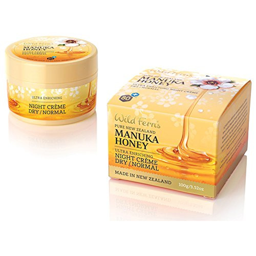 Wild Ferns Premium New Zealand Manuka Honey Night Cream Dry to Normal Skin