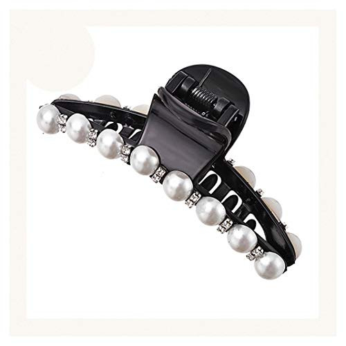 Pudwy 1 pc Rhinestones Beads Hairgrip Hairpins Hair Ornaments Barrette Hair Claw Hair for Women Girl E