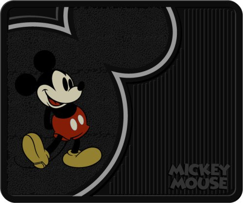 Plasticolor Vintage Mickey Mouse Style Molded Utility Mat- 14"
