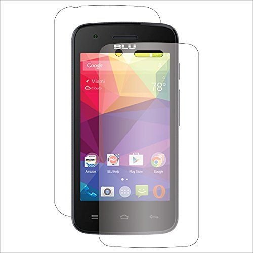 -2-Pack- S Shields Full Body Screen Protector for BLU Dash L D050 -Ultra Clear-
