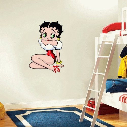 Betty Boop Cartoon Wall Decal Sticker 17"x 25"