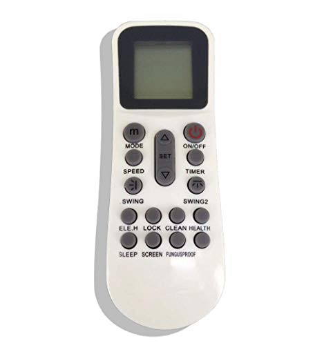 Sccavve New Replacement AC A-C Remoto Controller fit for AUX Universal Air Conditioner Remote Control YKR-K-204E Yk-k-002e Ykr-k-001e