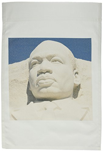 3dRose Danita Delimont - Washington DC - Martin Luther King Jr Memorial, Washington DC, USA - US09 LFO0140 - Lee Foster - 12 x 18 inch Garden Flag (fl_143499_1)