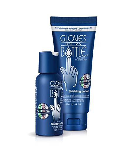 Gloves In A Bottle Shielding Lotion 3.4oz-100ml Tube  plus 2oz Combo - Second Skin for Hands  and  Body