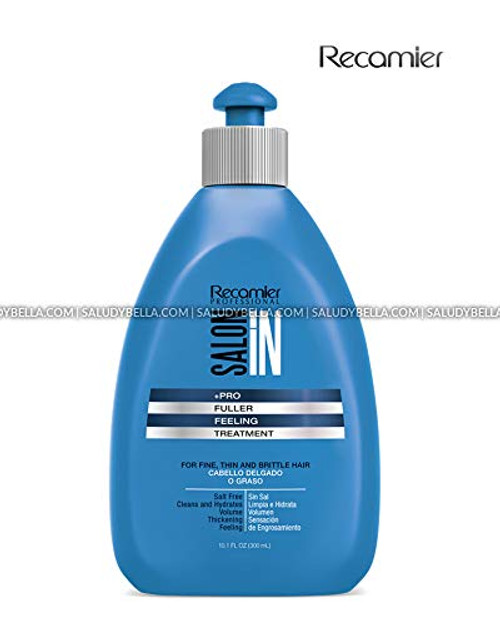 Fuller Density plusPro Salon In Recamier Professional For Fine Thin and Brittle Hair Salt Free Thickening Feeling SalonIn Cabello Delgado o Graso Sensacion de Engrosamiento -Leave On 10.1oz-300ml- Fuller Density plusPro Salon In Recamier Professional For Fine Thin and Brittle Hair Salt Free Thickening Feeling SalonIn Cabello Delgado o Graso Sensacion de Engrosamiento -Leave On 10.1oz-300ml-