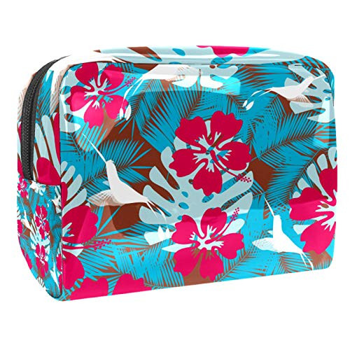 Hawaiian Plumeria Cosmetic Bag Travel Cosmetic Bags 18.5x7.5x13cm-7.3x3x5.1in-L xW xH- Makeup Bag Pouch Purse Coin Bag Cosmetic Organizer Hawaiian Plumeria Cosmetic Bag Travel Cosmetic Bags 18.5x7.5x13cm-7.3x3x5.1in-L xW xH- Makeup Bag Pouch Purse Coin Bag Cosmetic Organizer