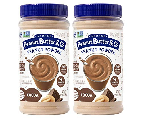 Peanut Butter  and  Co. Cocoa Peanut Powder Non-GMO Project Verified Gluten Free Vegan 6.5 Ounce Jars -Pack of 2- Peanut Butter  and  Co. Cocoa Peanut Powder Non-GMO Project Verified Gluten Free Vegan 6.5 Ounce Jars -Pack of 2-