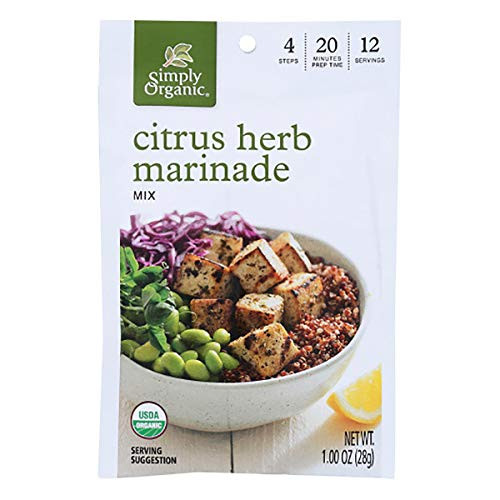 Simply Organic - Marinade Cirtus Herb - Case of 12-1.00 Oz