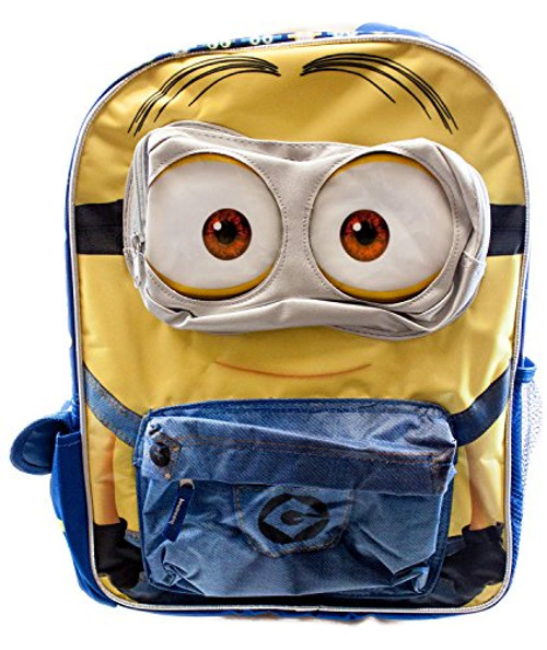 Despicable Me Minions Backpack 3D Special Design 16" Backpack