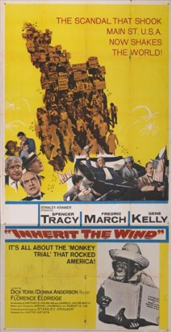 Inherit The Wind Poster Movie -27 x 40 Inches - 69cm x 102cm- -1960- -Style B-