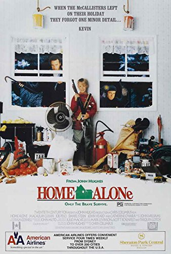 Home Alone POSTER Movie -27 x 40 Inches - 69cm x 102cm- -1990- -Style E-