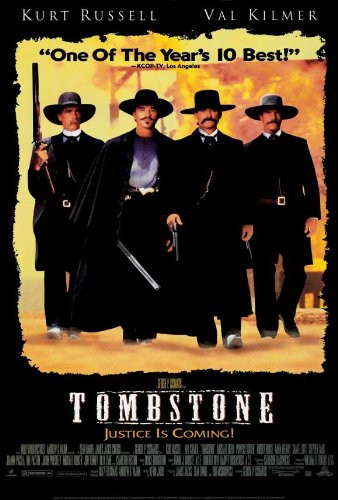 Tombstone Poster Movie -27 x 40 Inches - 69cm x 102cm- -1993- -Style B-