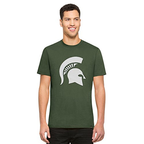 47 NCAA Michigan State Spartans Men's Knockout Tee X-Large Bottle Green 47 NCAA Michigan State Spartans Men's Knockout Tee X-Large Bottle Green