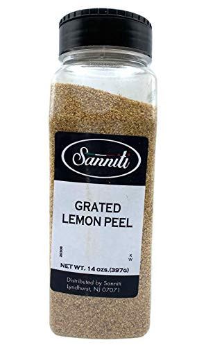 Sanniti Grated Lemon Peel 14 oz -397 g-